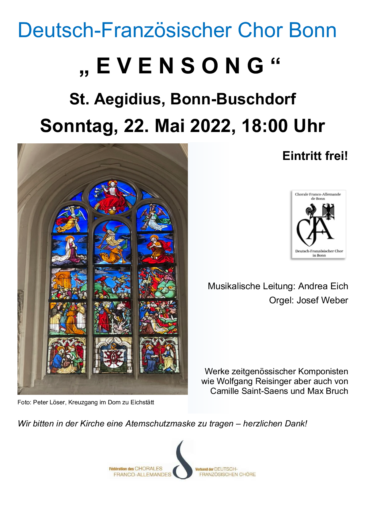 „EVENSONG“ – Deutsch-Französischer Chor Bonn